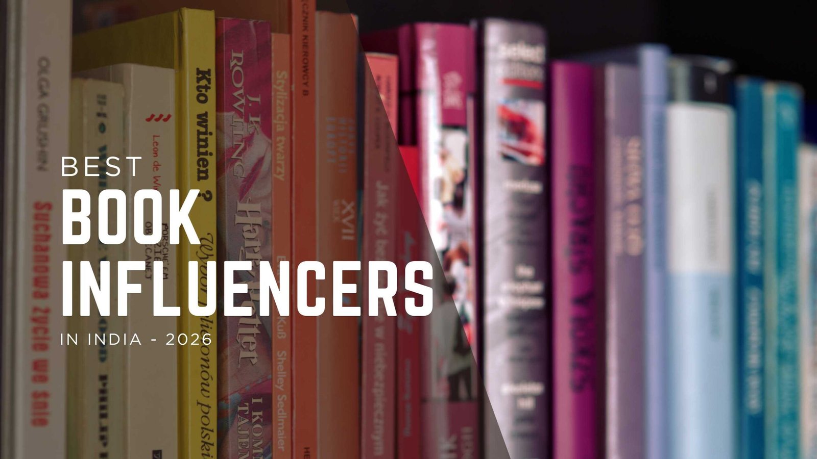 Book influencers in India